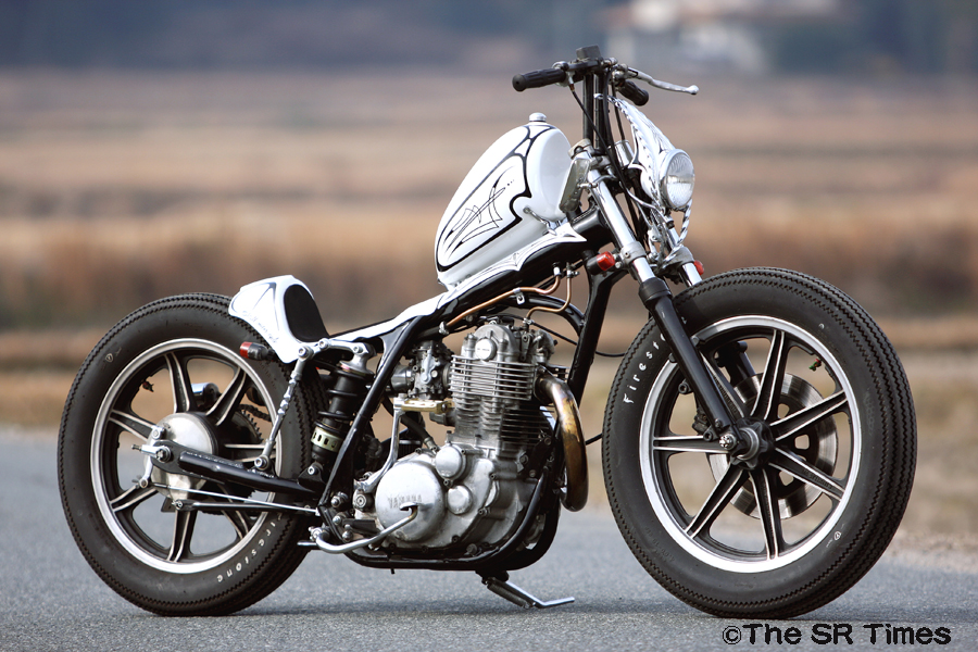 SKULL Motorcycle／YAMAHA SR400／No.017