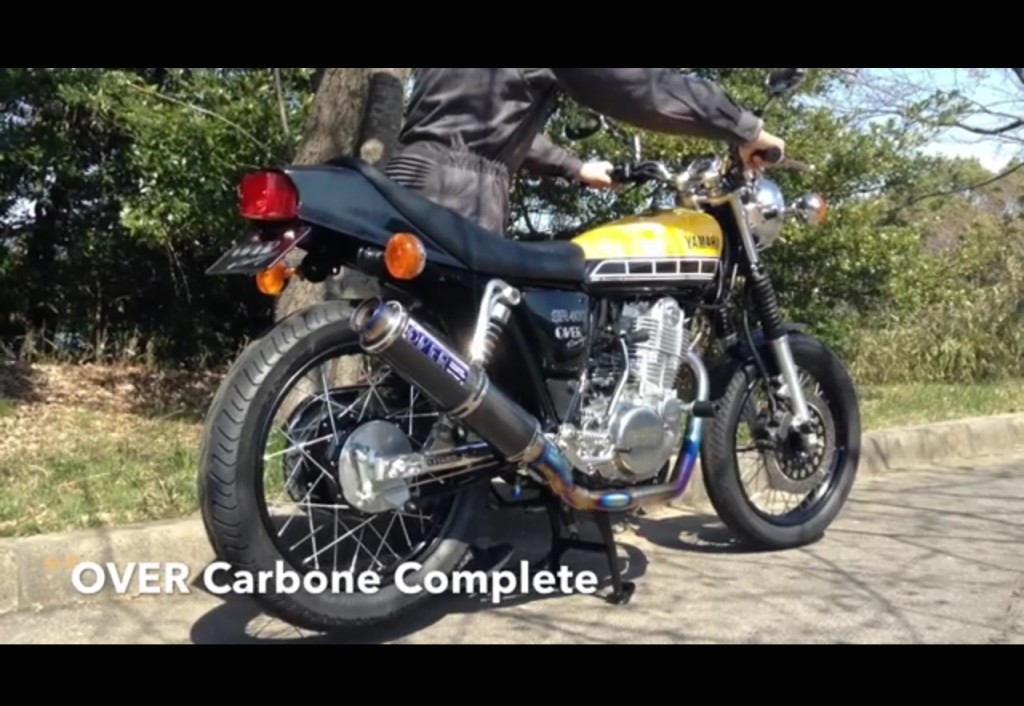 動画紹介/SR400(FI) OVER RACING Carbon Complete Full Exhaust