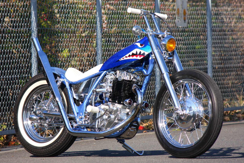 CANDY Motorcycle Laboratory／1995 SR400 “SHARK”／No.053【再掲載】