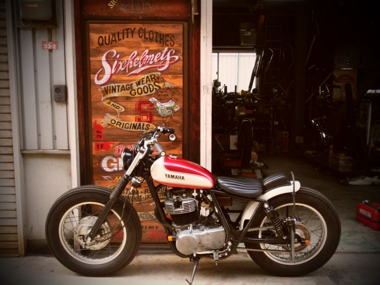 GRRED MOTORCYCLE／YAMAHA SR400／No.256