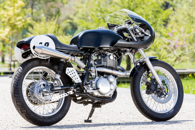 TIN MACHINE motorcycle／1992 YAMAHA SR400 “LOCAL CAFERACER”／SR File.148