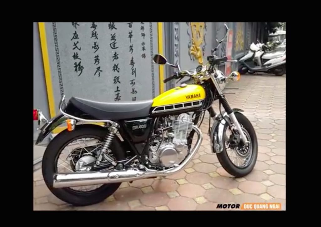 動画紹介…Yamaha SR400 bản kỉ niệm cập bến Hà Nội [Motor Đức Quảng Ngãi]