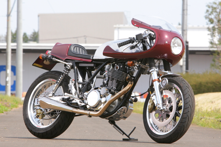 MADE BY TTT motorcycles／1995 SR400 “SICK MAN”／No.226