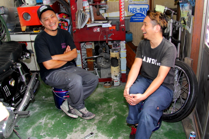 インタビュー／CANDY Motorcycle Laboratory 代表・横山考弘さん、ビルダー・中村純さん（後編）