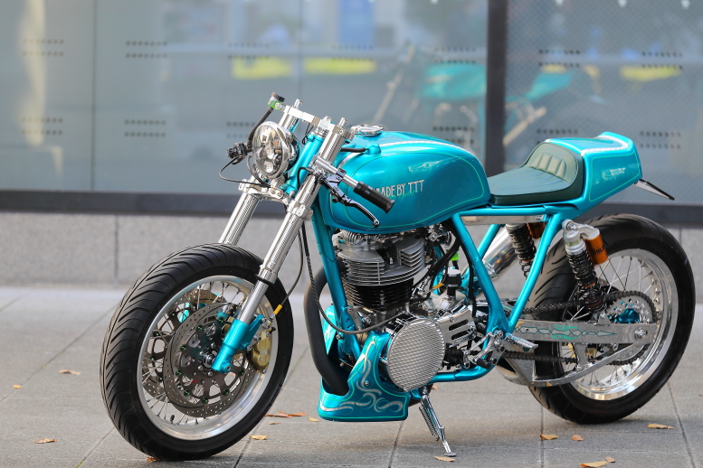 MADE BY TTT motorcycles／1997 YAMAHA SR400 “WHISPER”／No.307